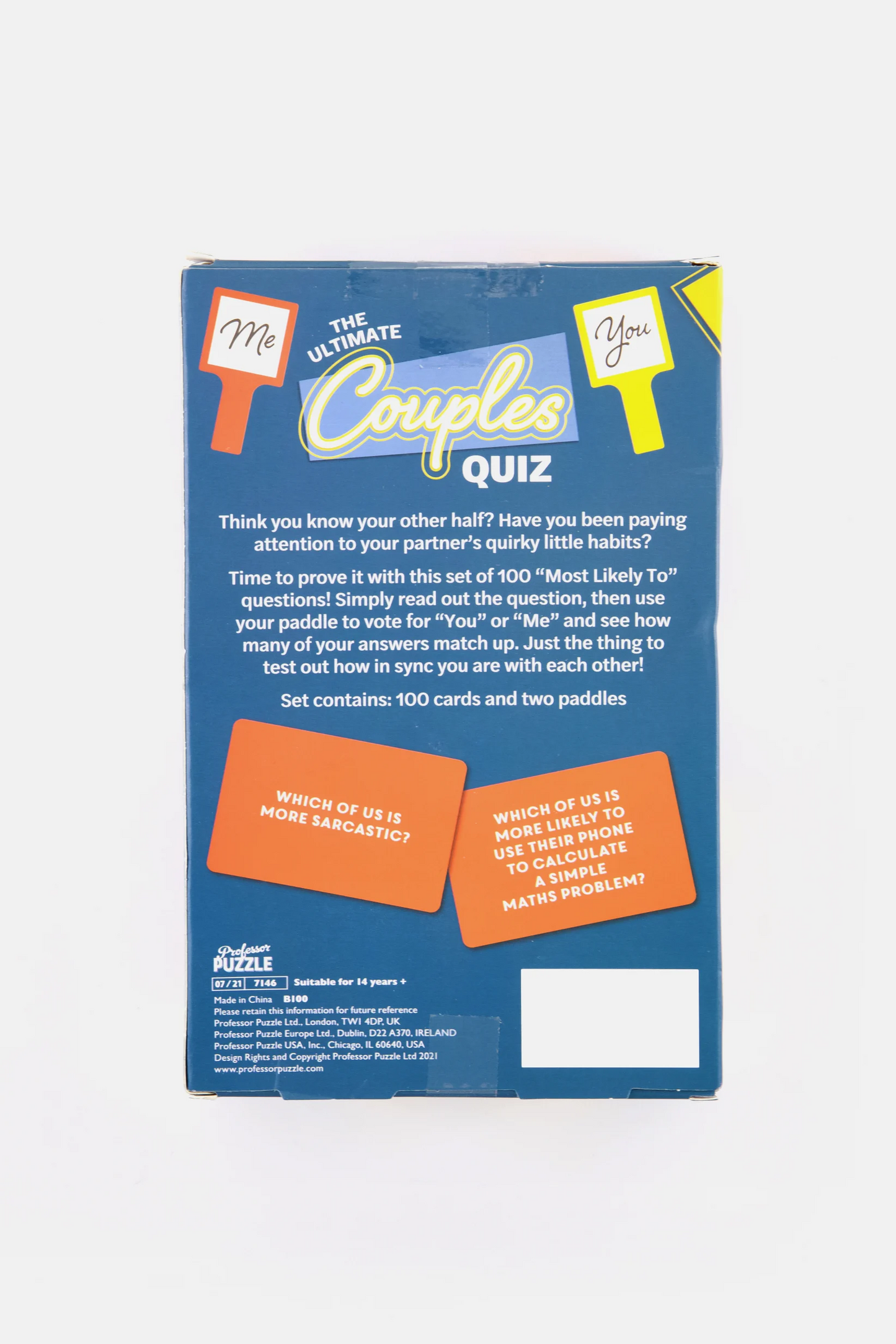 Couple Quiz Game