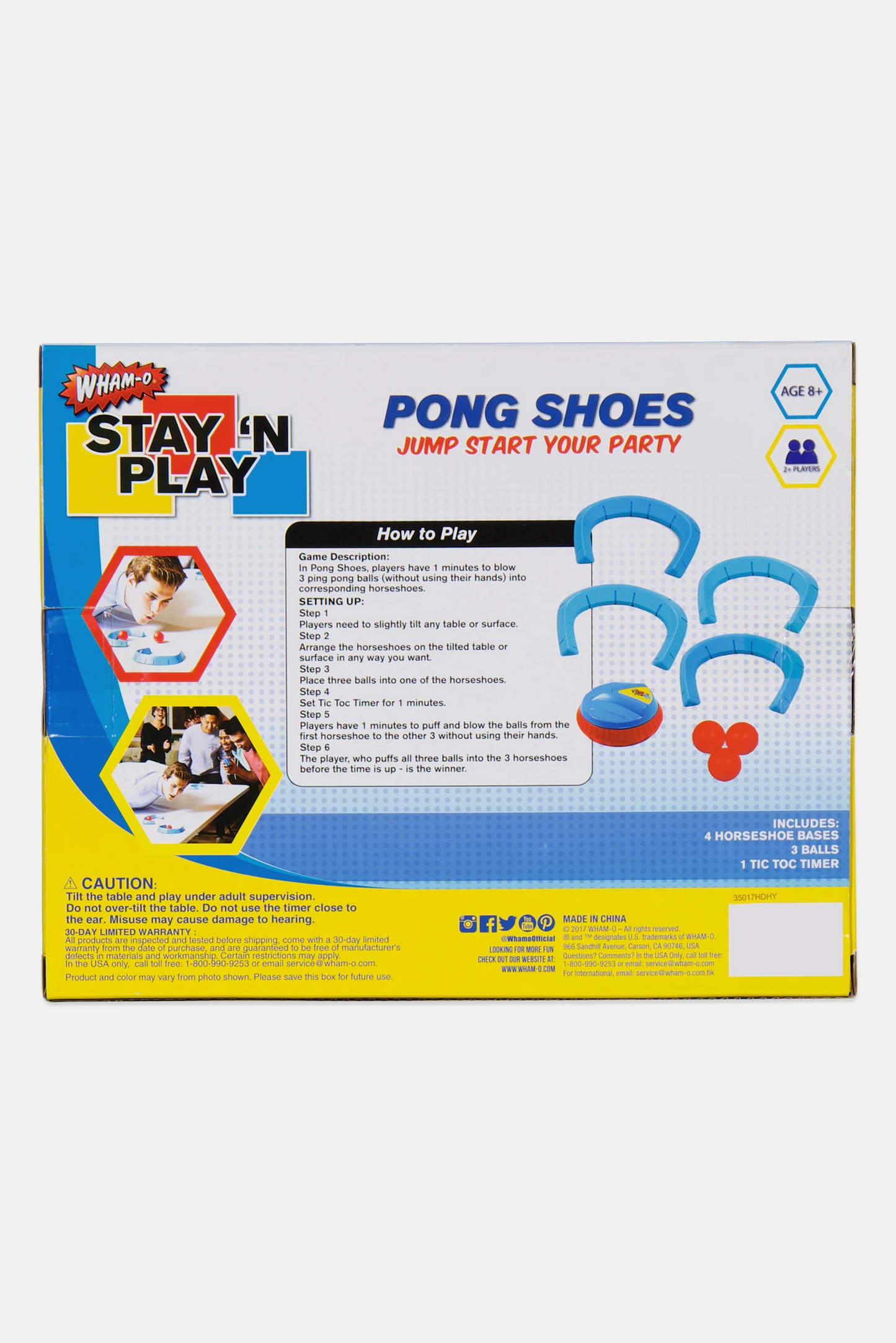 Stay N Play Pong Shoes