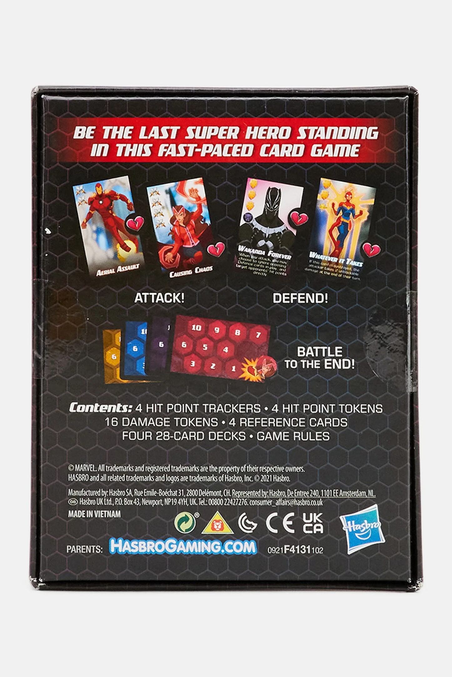 Marvel Mayhem Card Game