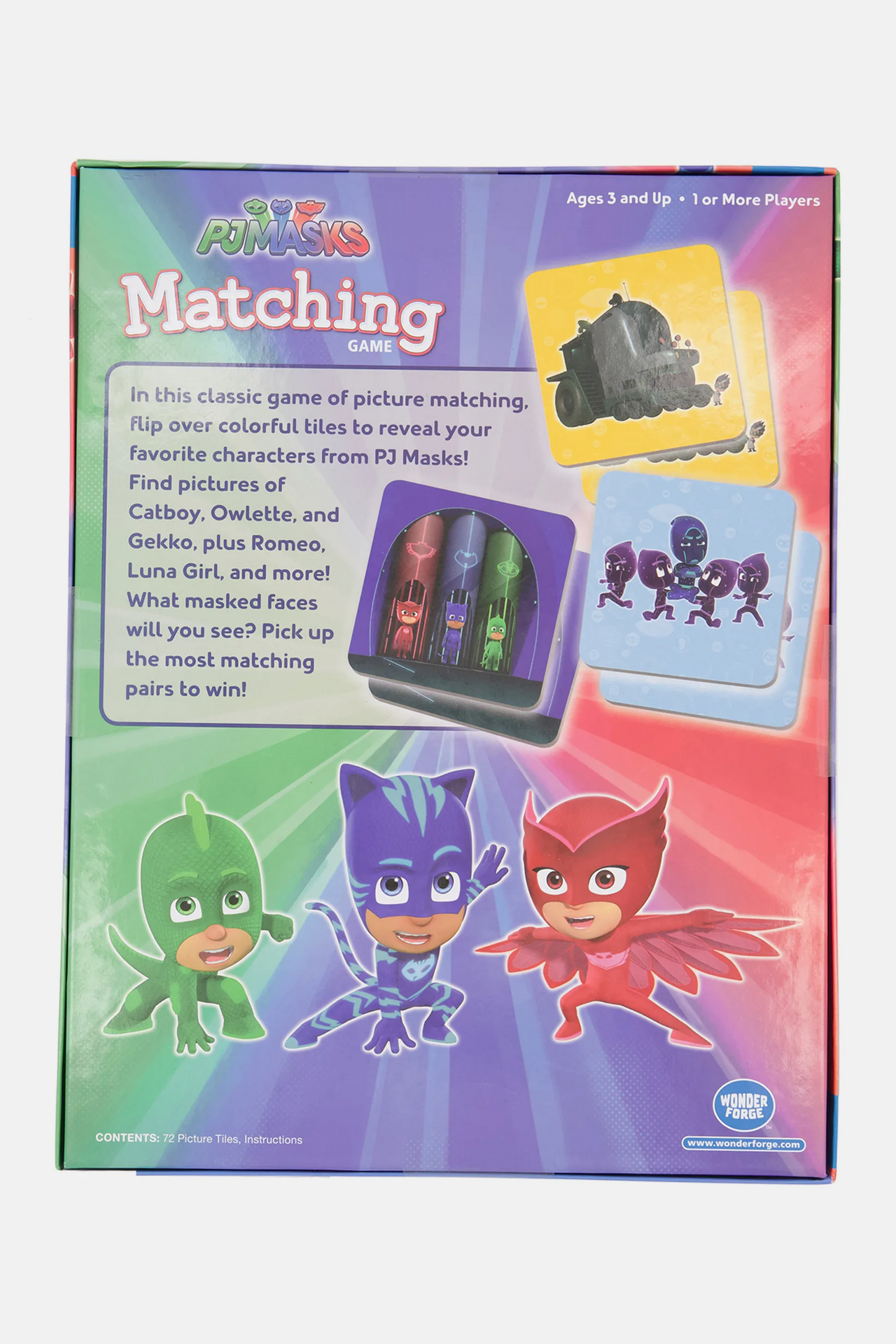 PJ Mask Matching Game
