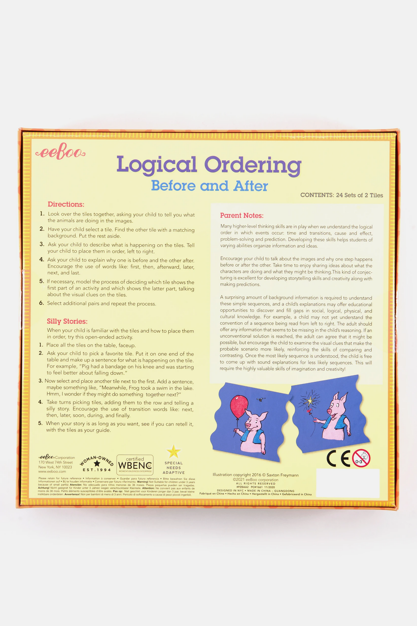 Logical Ordering Before And After