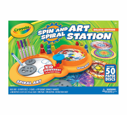 Spin & Spiral Art Station