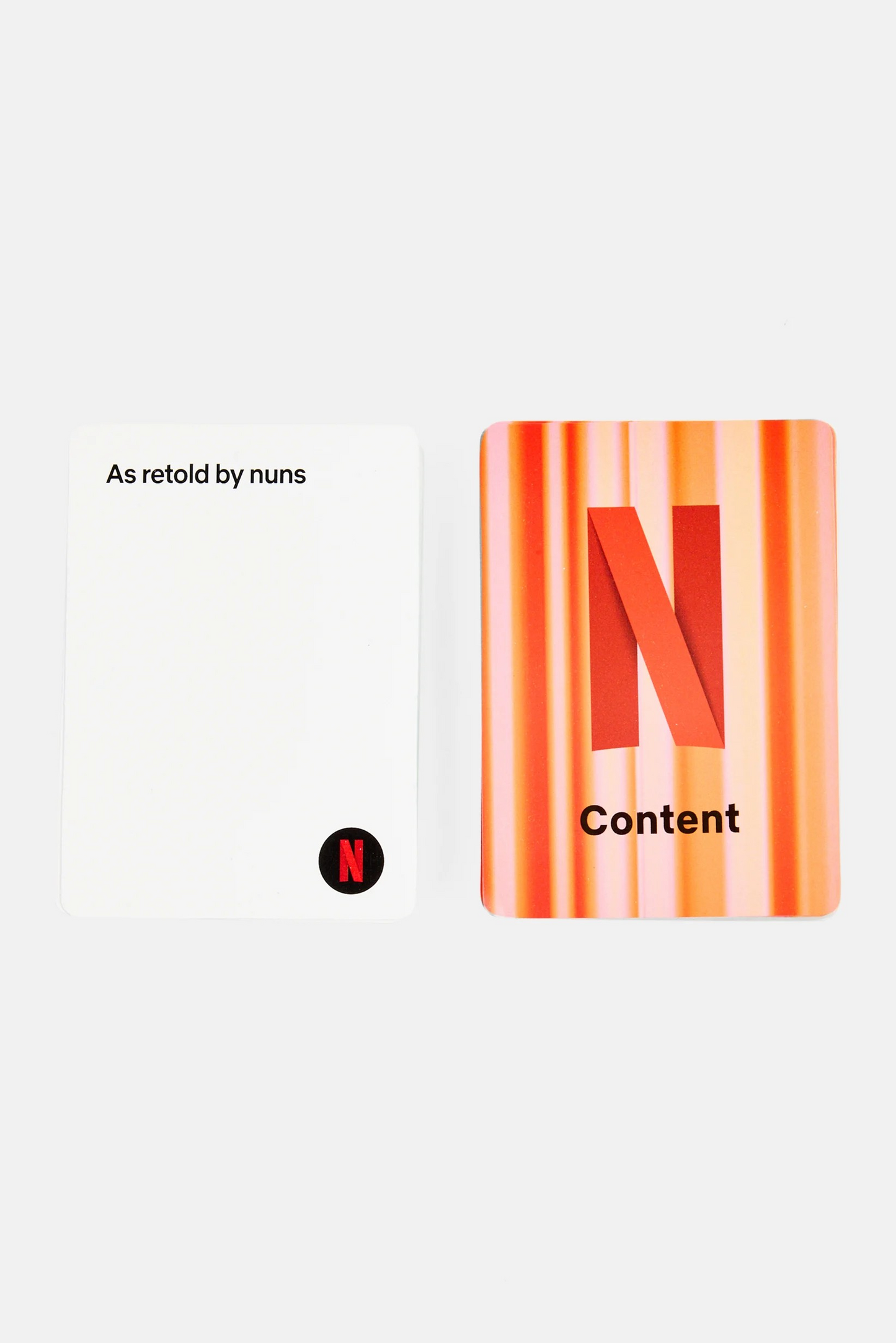 Netflix Card Game