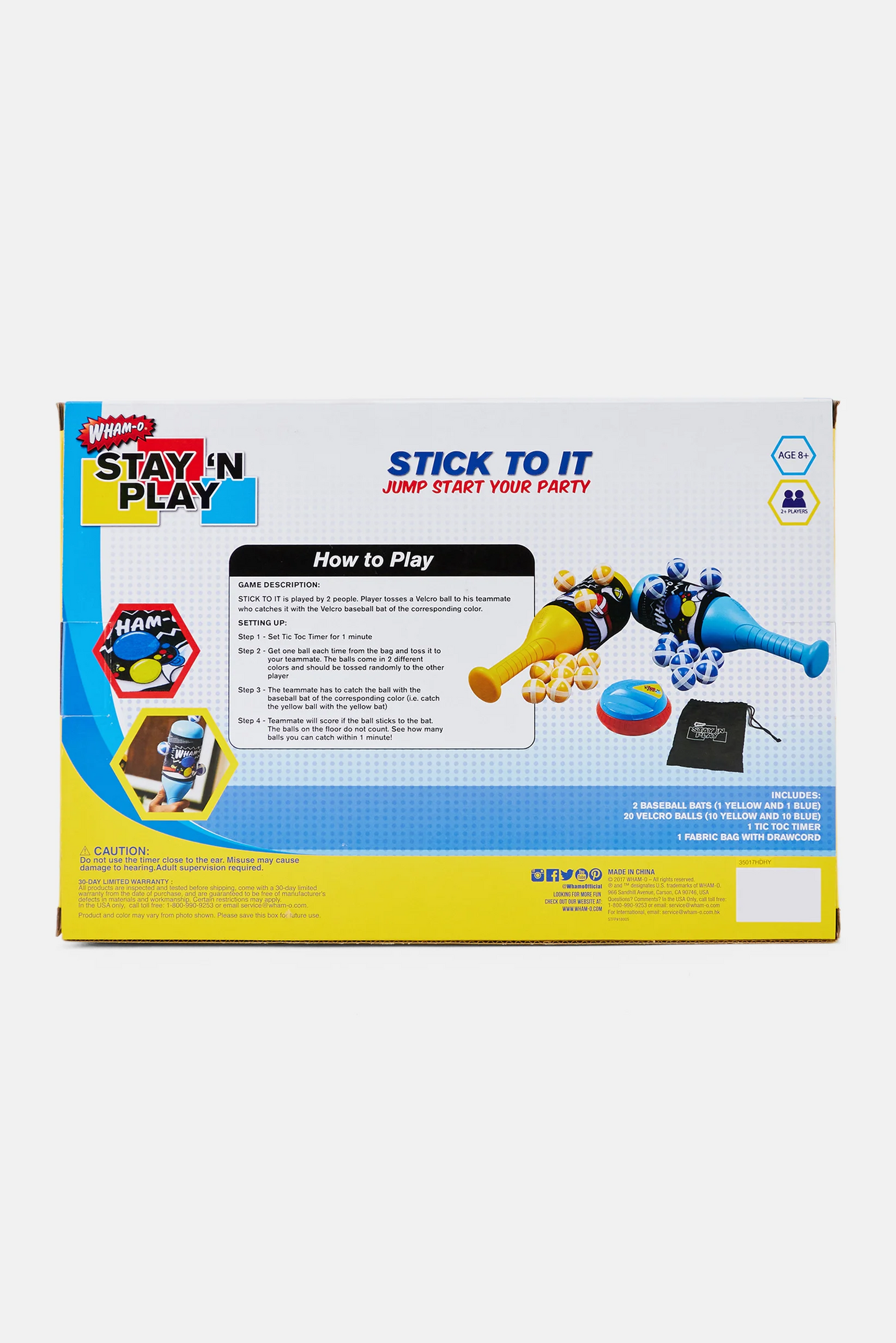 Stay N Play Stick To It Game