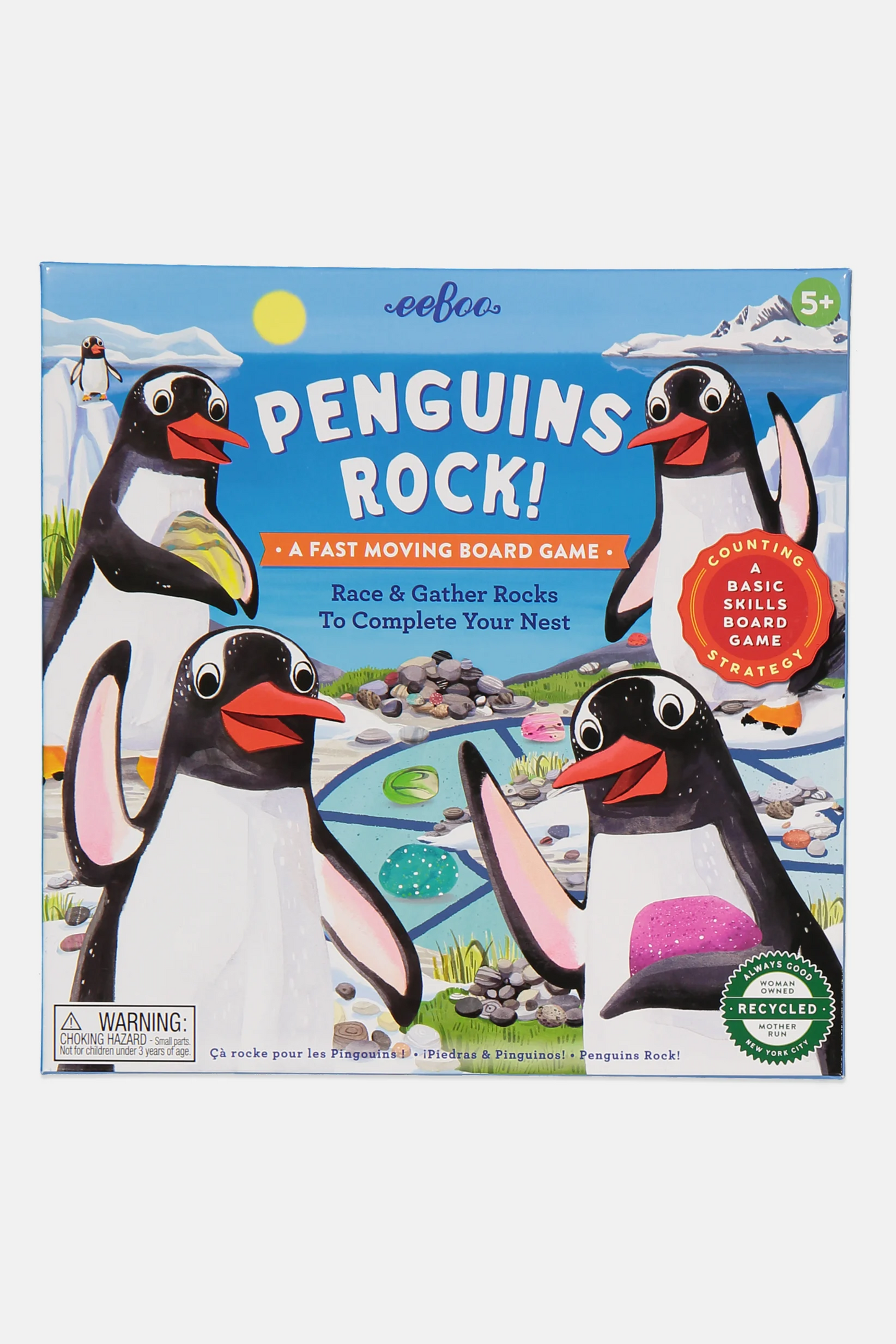 Penguins Rock Board Game