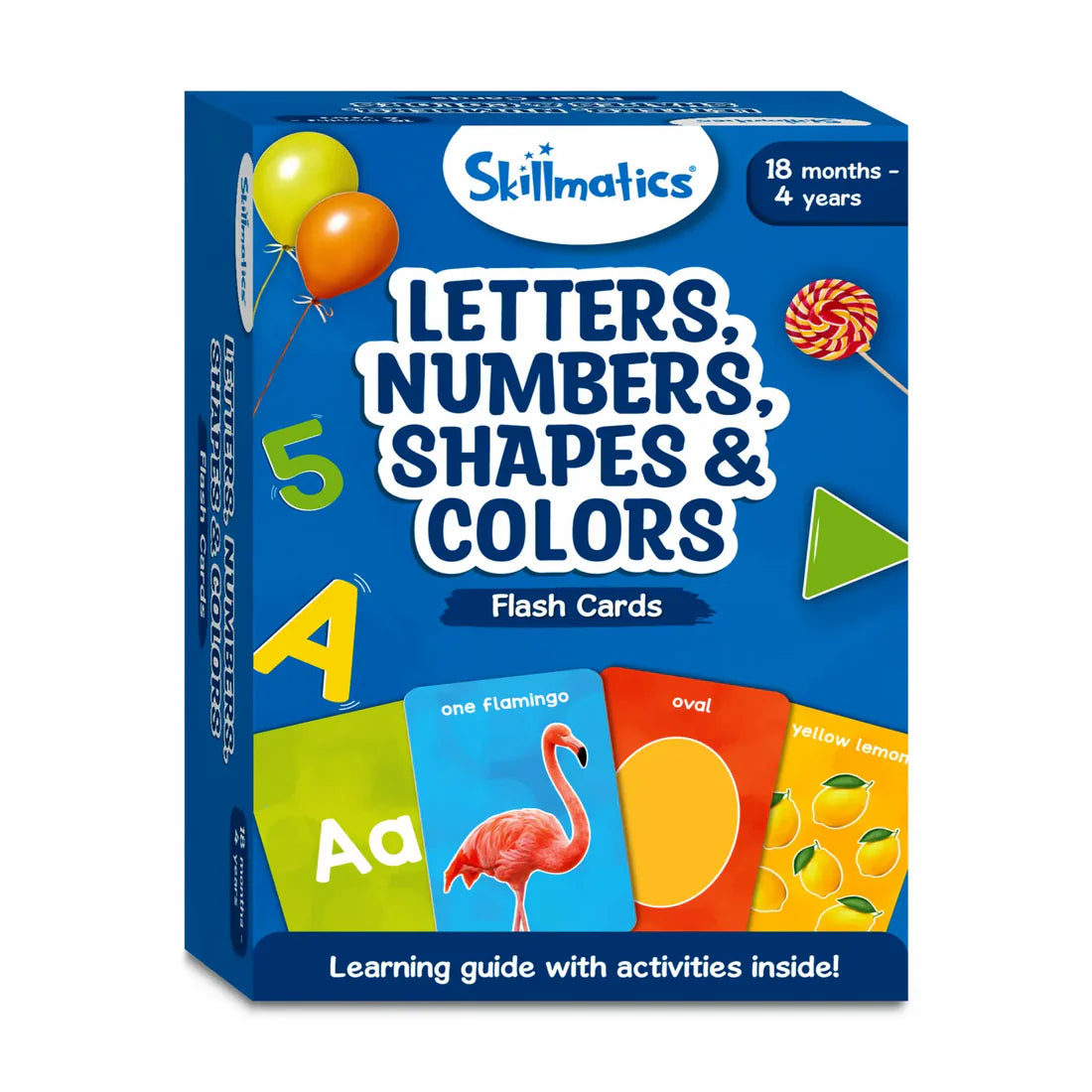 Flash Cards for toddlers: Letters, Numbers, Shapes & Colors