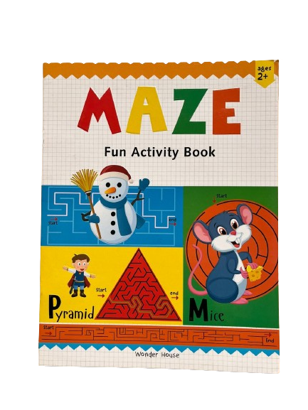 Preschool Activity Book: Maze