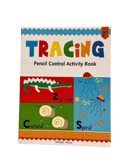 Preschool Activity Book: Tracing