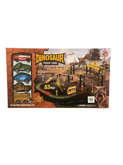 Dinosaur Track Cars