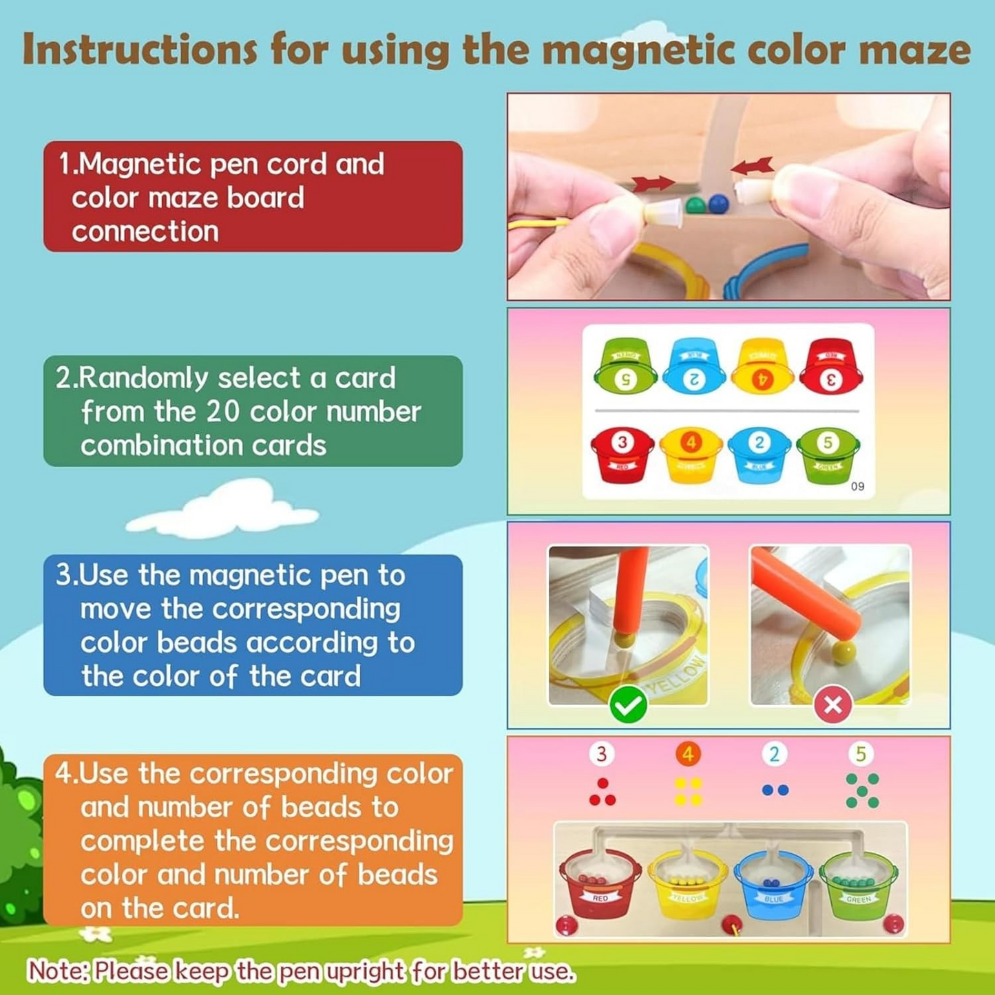 Colouring Magnetic set