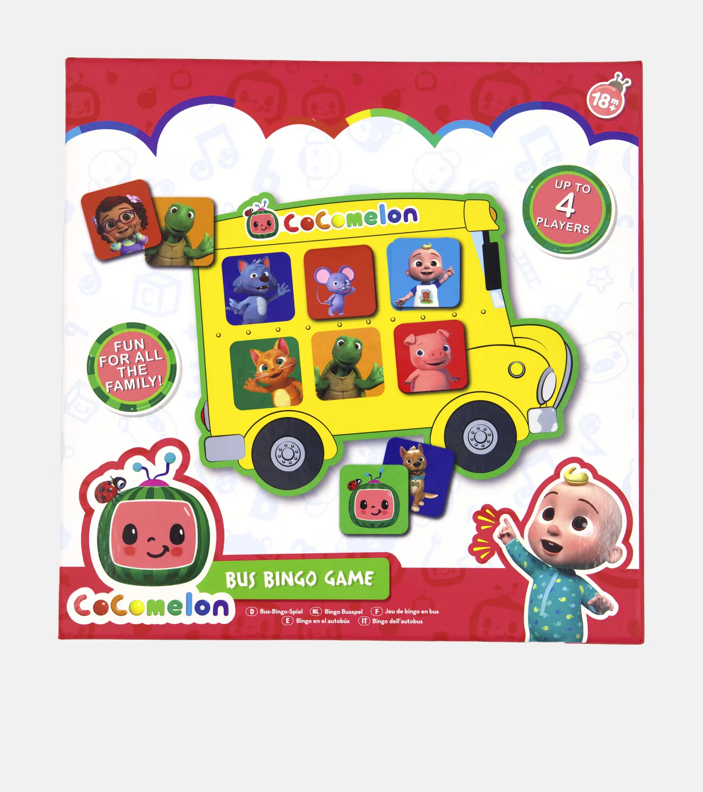 Cocomelon Bus Bingo Game