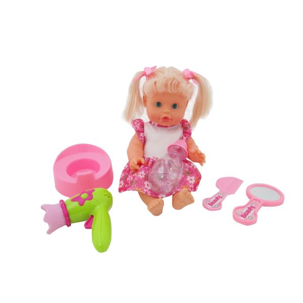 Bambolina with hair gift set