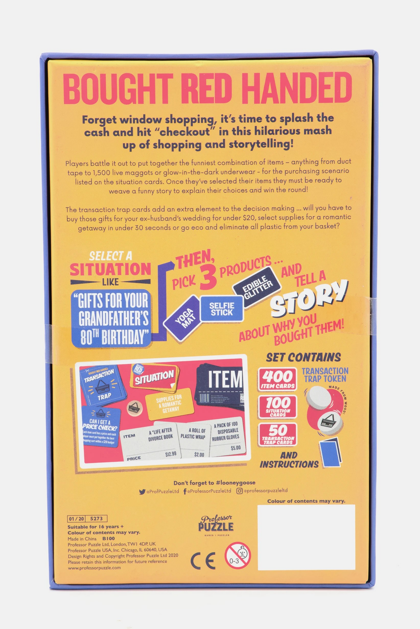 Bought Red Handed Story Telling Game