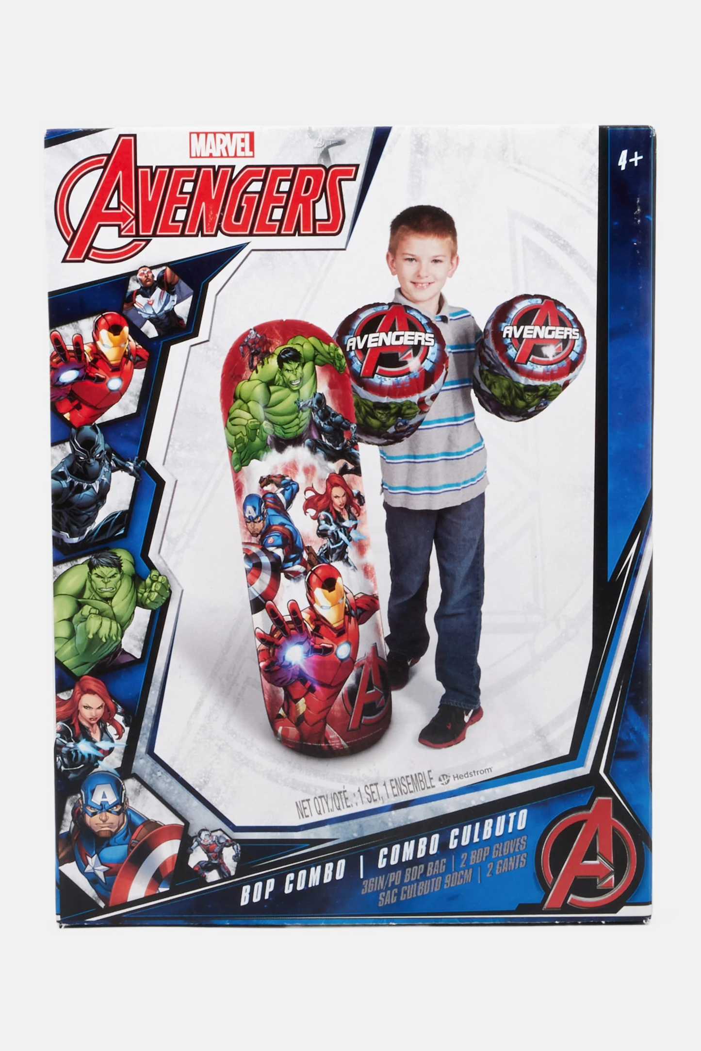 Avengers Bop Combo Punching Bags and Gloves
