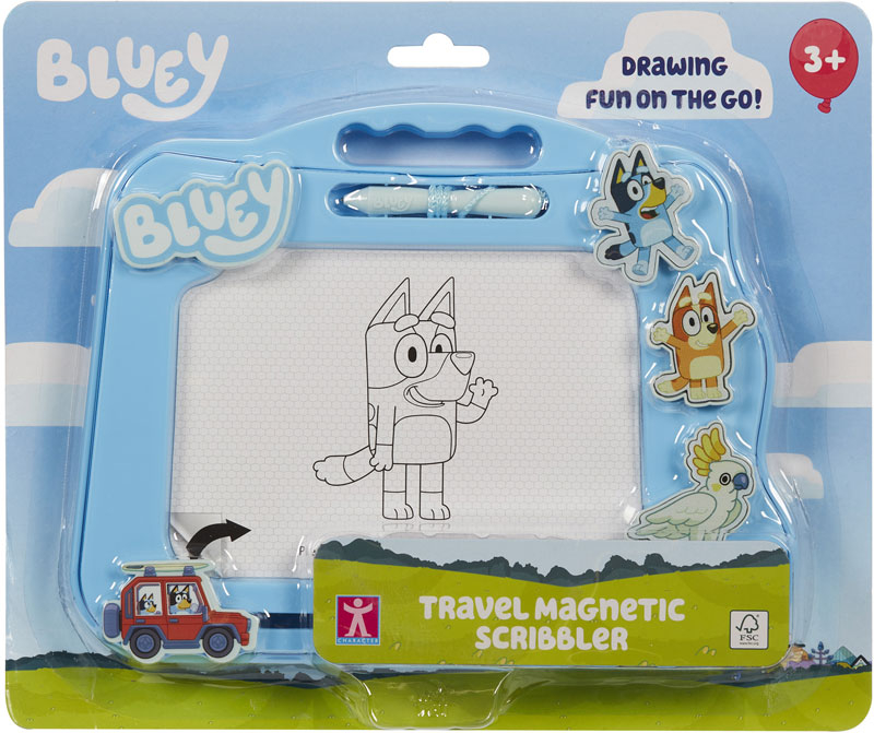 Bluey Magnetic Scribbler