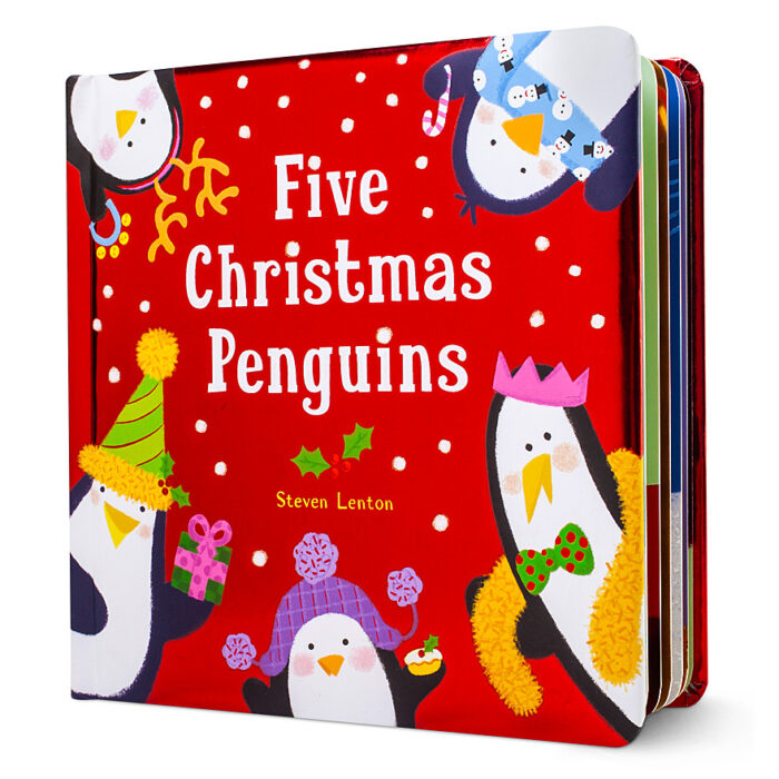 Five Christmas Penguins