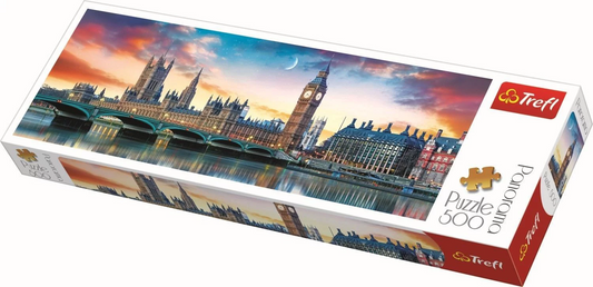 Panorama Big Ben and Palace of Westminster, London Puzzle