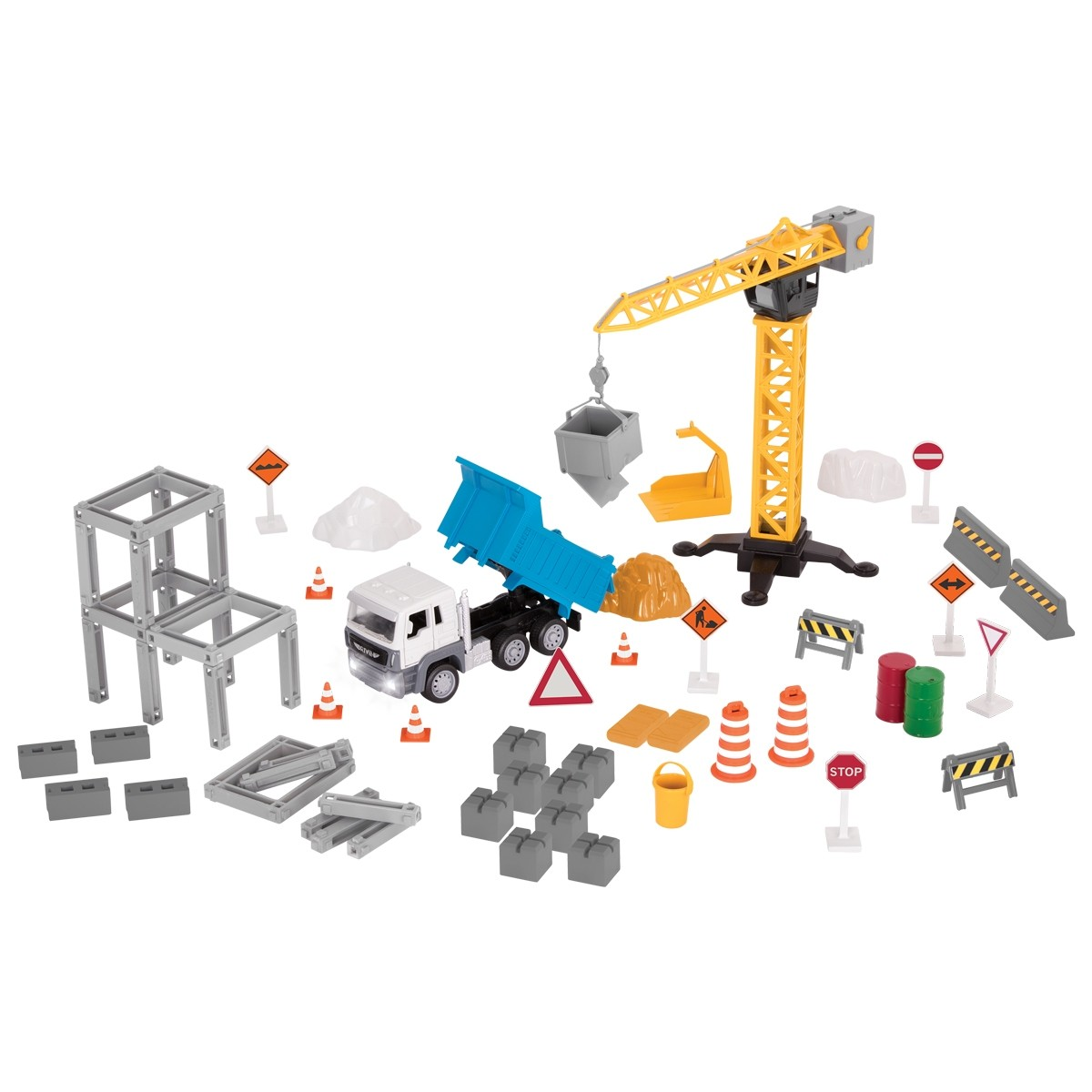 CONSTRUCTION CRANE PLAY SET