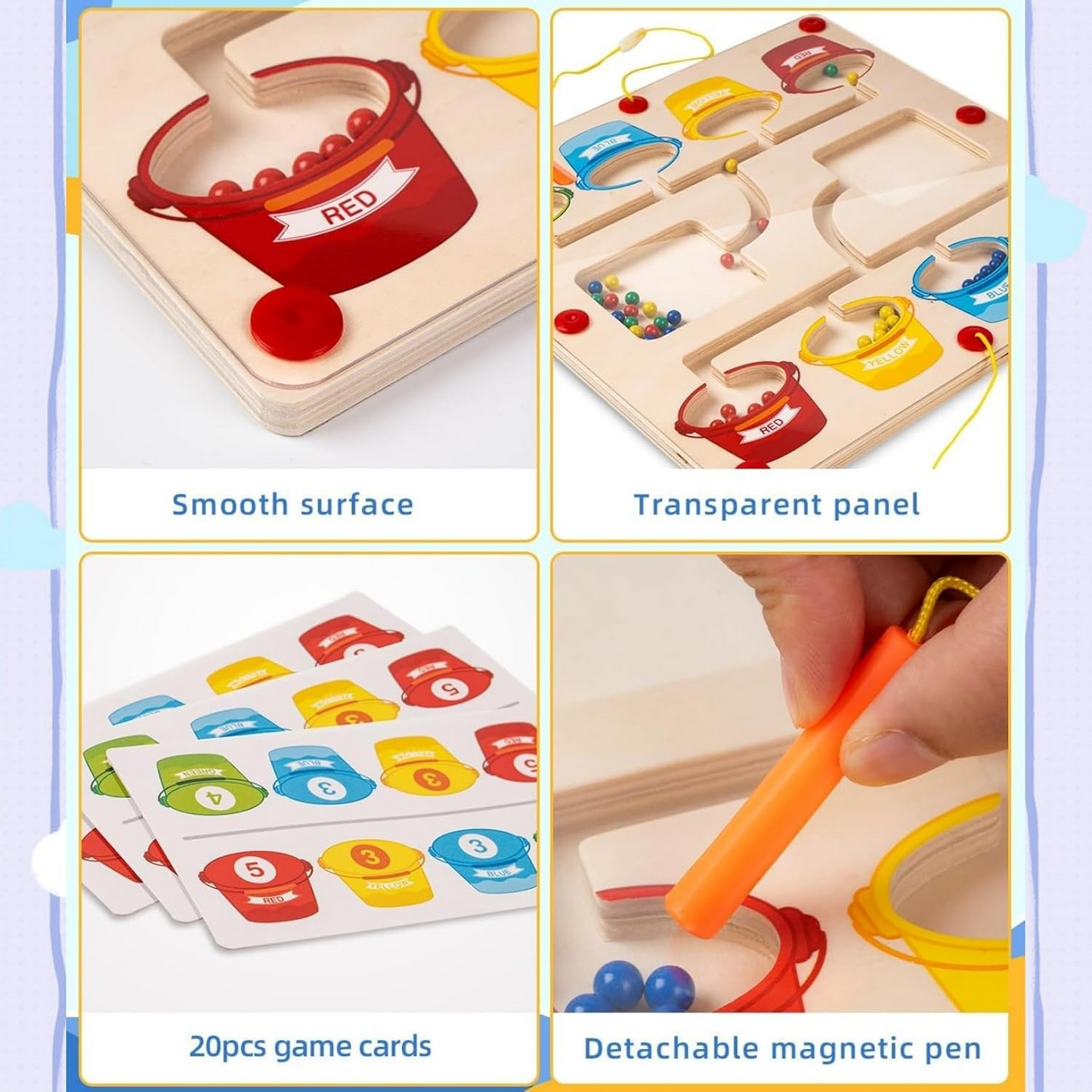 Colouring Magnetic set