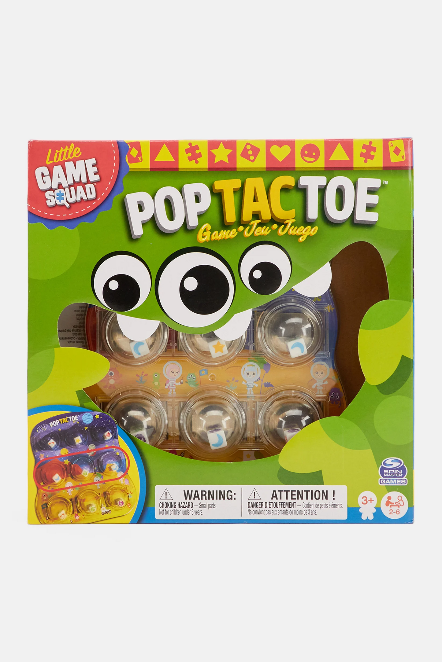 Game Squad Pop Tac Toe