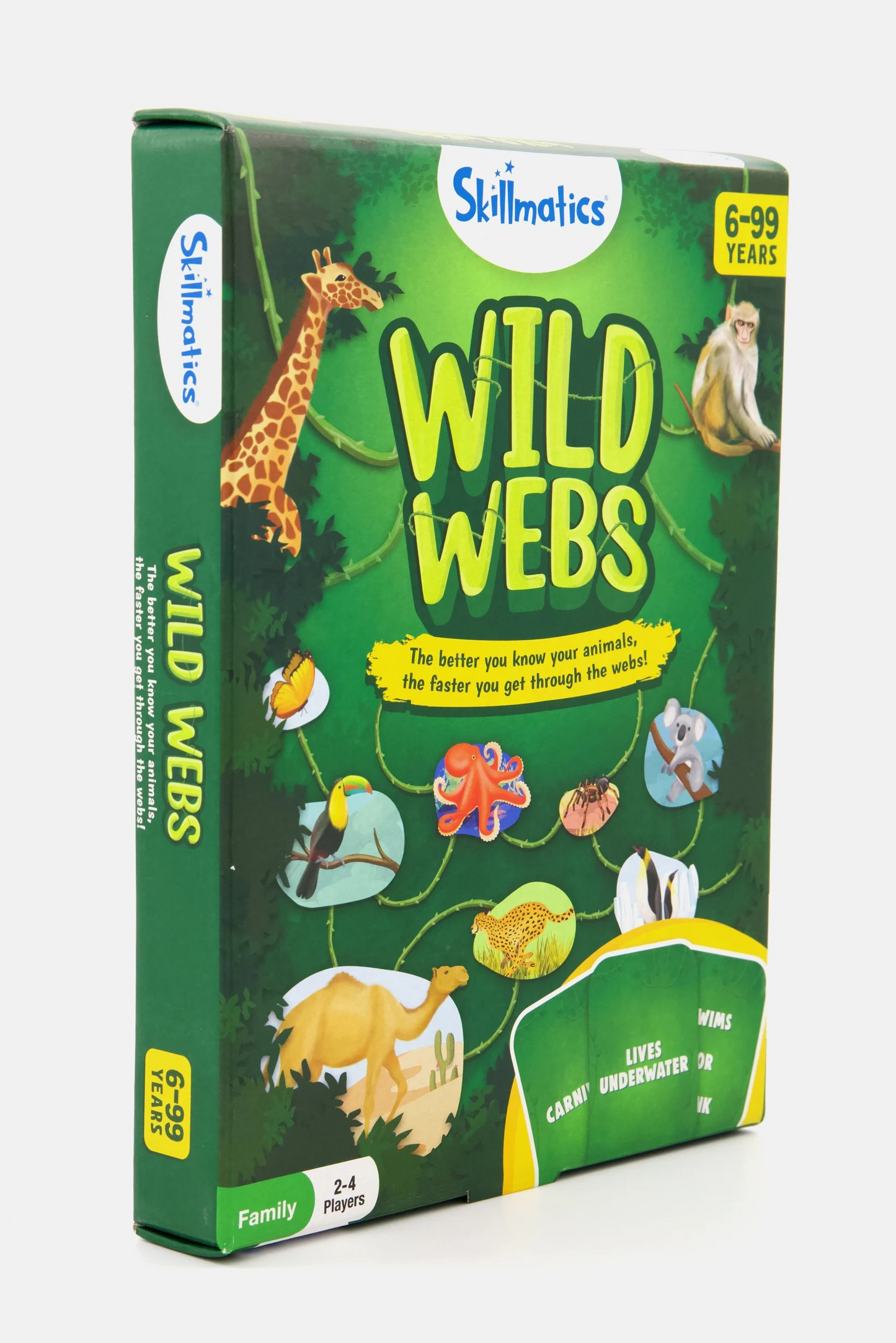 Wild Webs Animal Learning Board Game