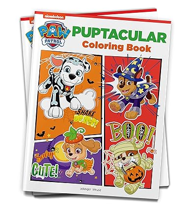 Puptacular: Paw Patrol Coloring Book For Kids