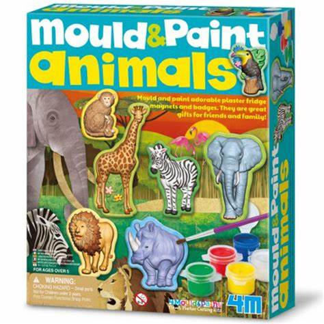 Mould & Paint Wildlife Animals