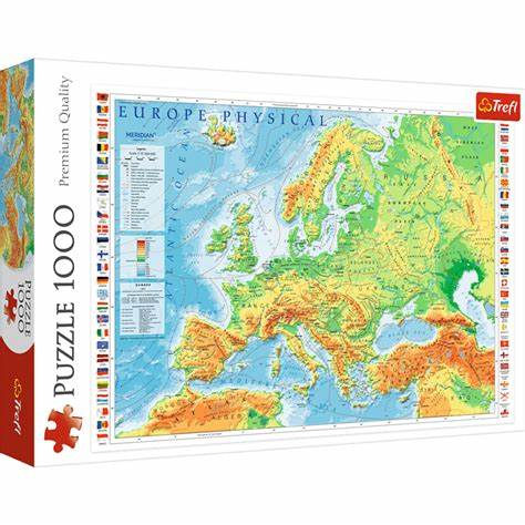 Map of Europe Puzzle