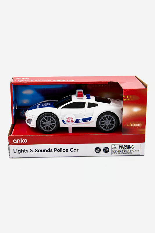 Light And Sound Police Car