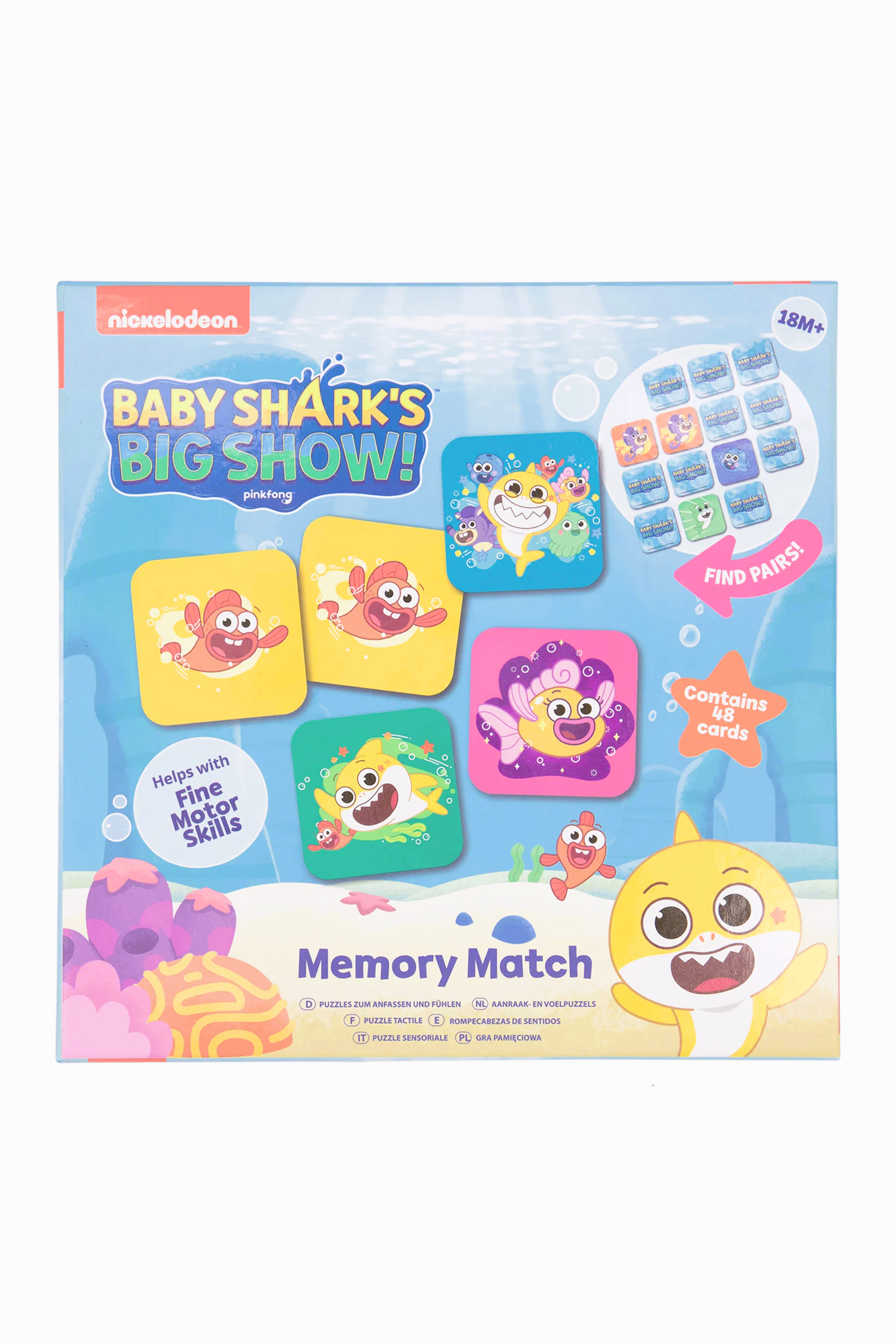 Baby Shark Memory Match Game