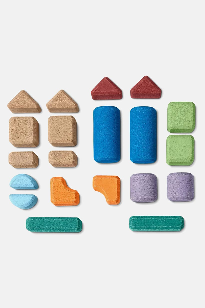 Cork Building Blocks Set