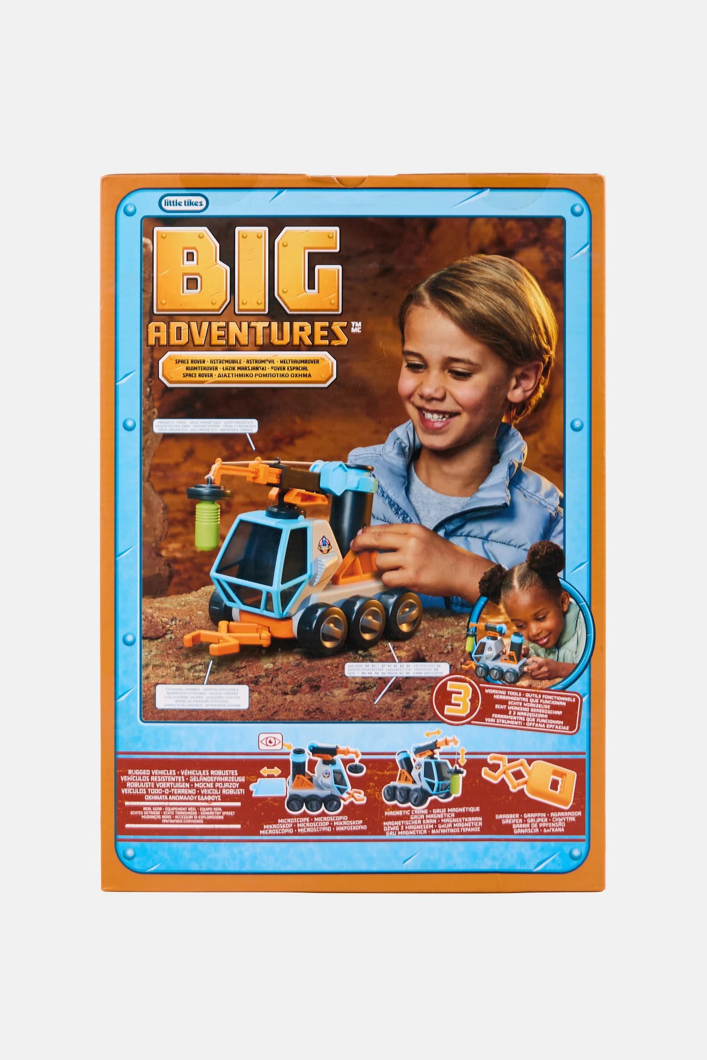 Moon Microscope Space Rover