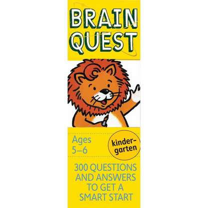 Brain Quest cards Kindergarten