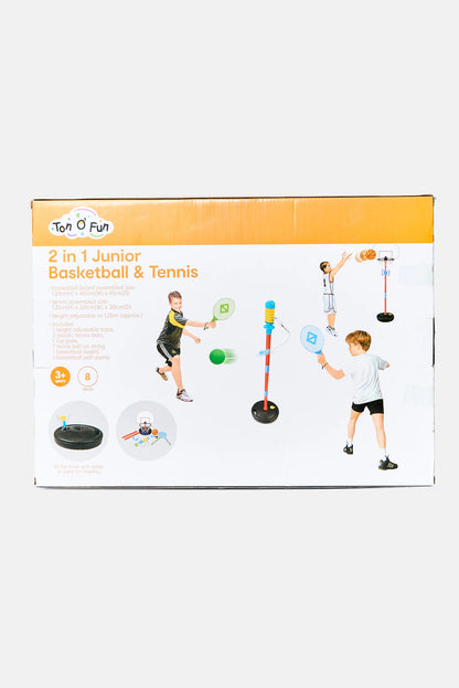 2 In 1 Junior Basketball And Tennis