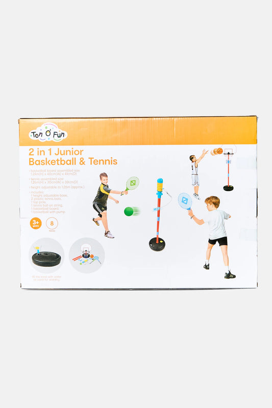 2 In 1 Junior Basketball And Tennis
