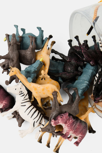 60 Pieces Adventure Wild Animals Set