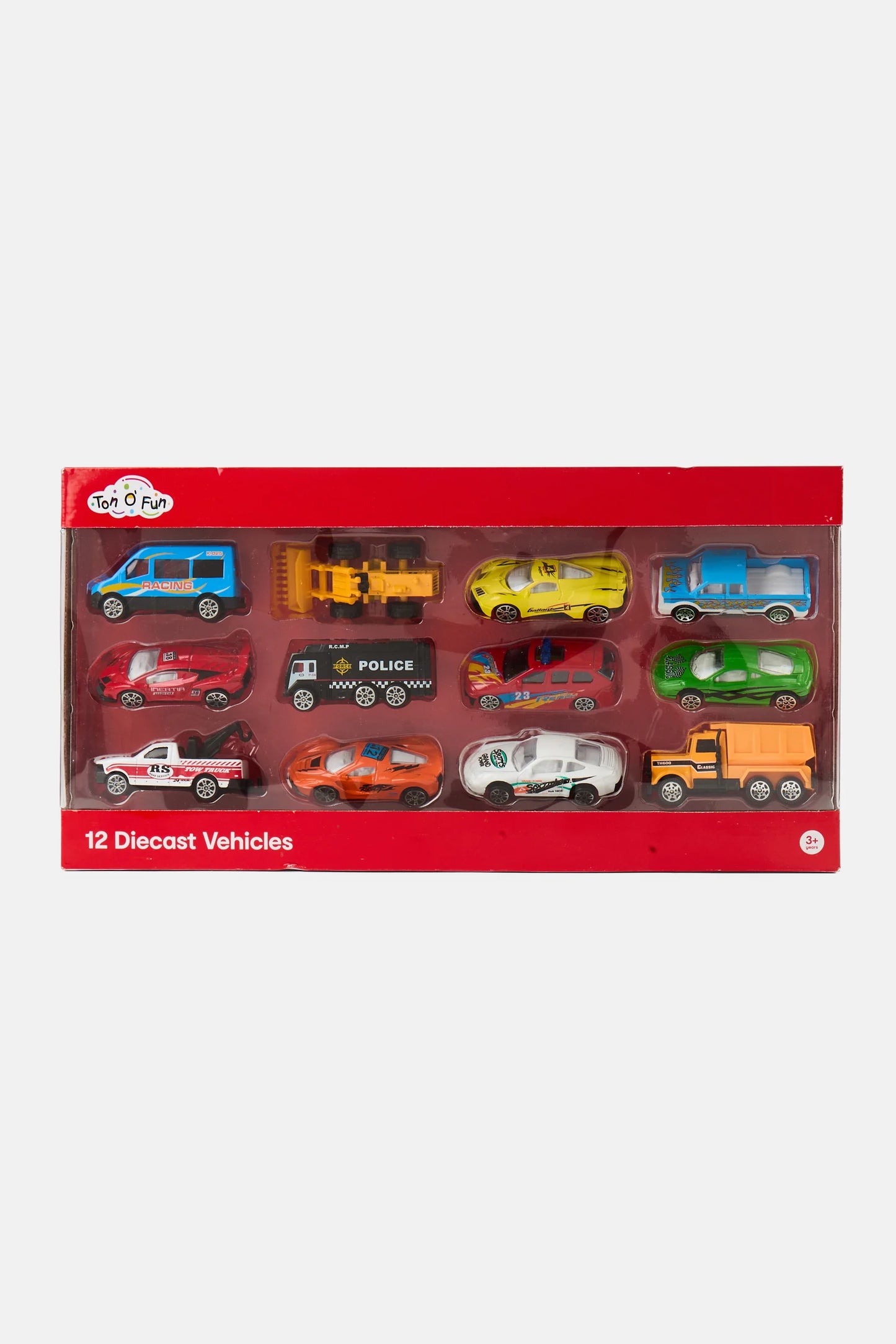 12 Diecast Collectibles Vehicles