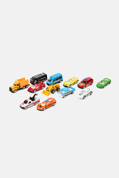 12 Diecast Collectibles Vehicles