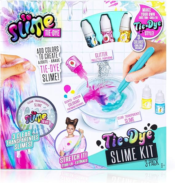 Slime Premade-Tie Dye Kit