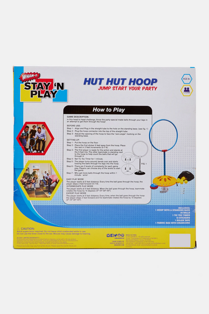 Stay N Play Hut Hut Hoop