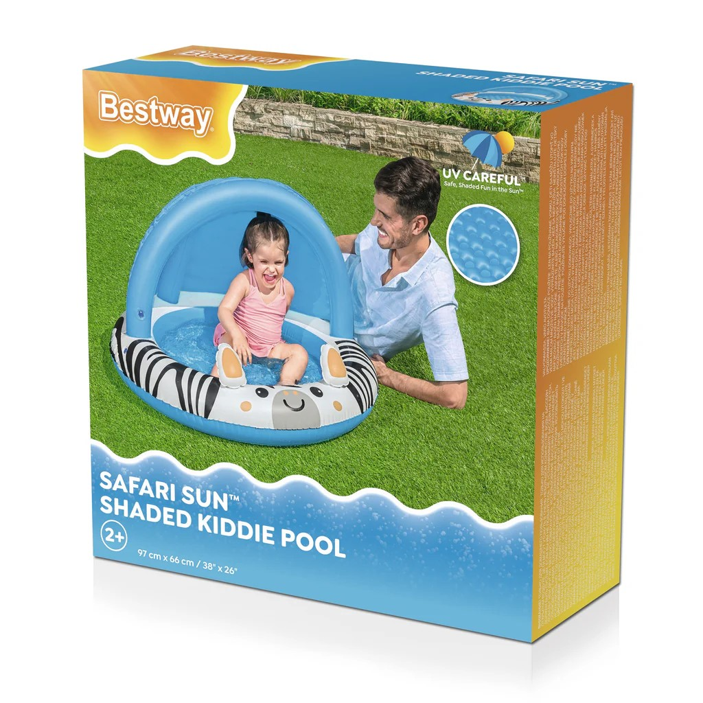 Safari Sun Shaded Kiddie Pool PlayGo