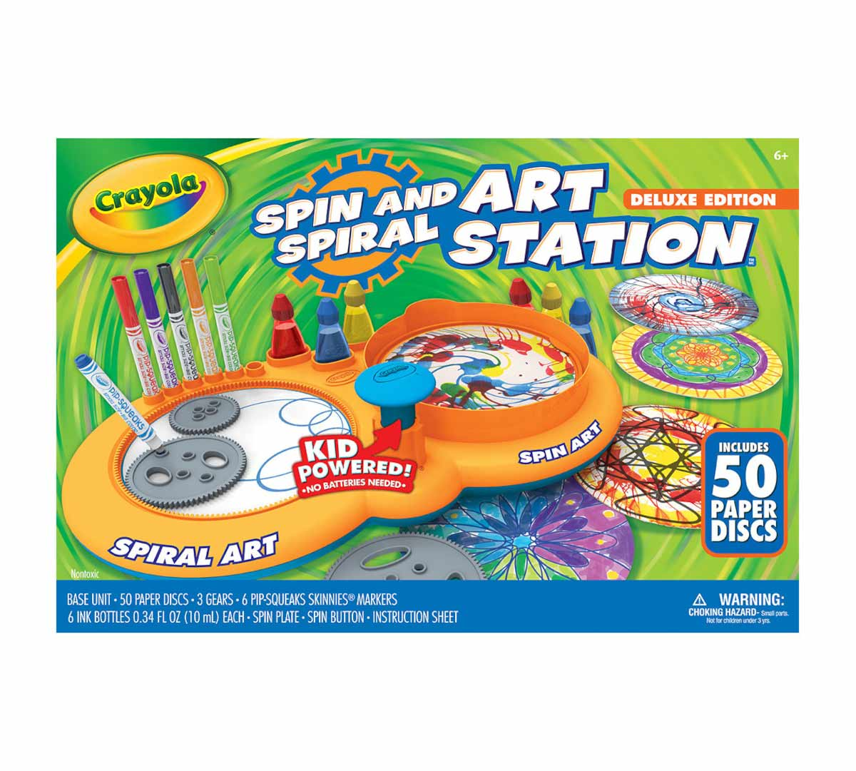 Spin & Spiral Art Station