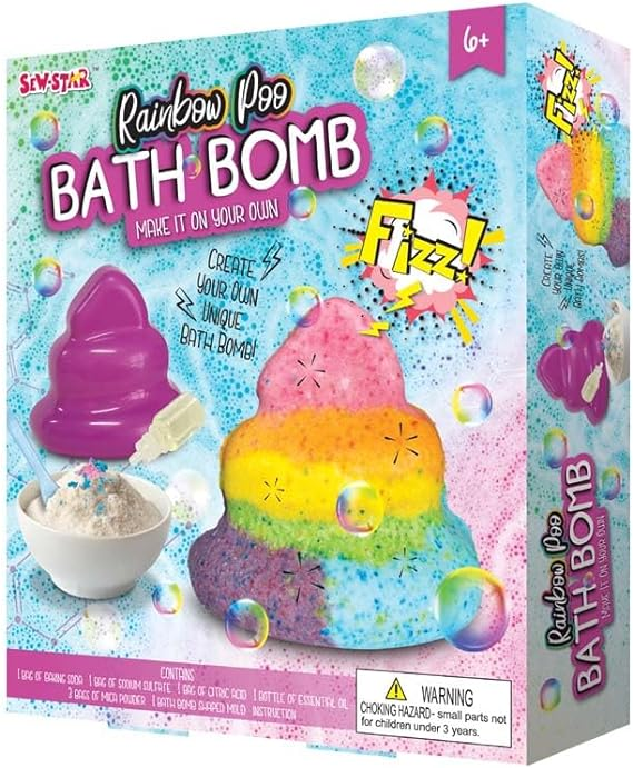 Rainbow Poo Bath Bomb – PlayGo