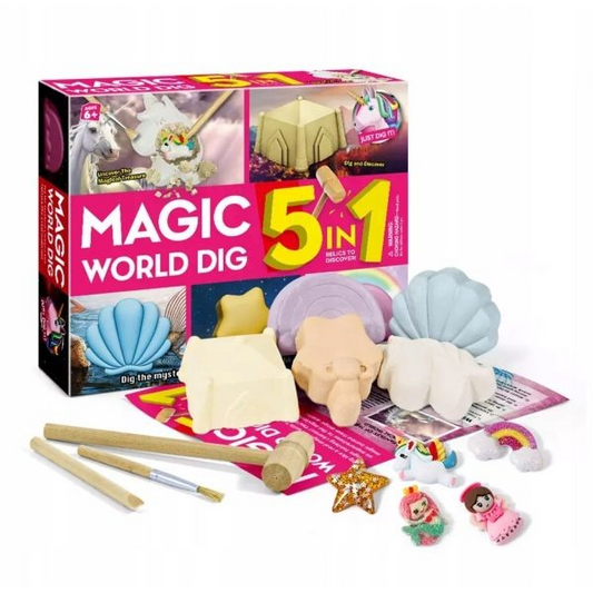 5 In 1 Magic World Dig Kit