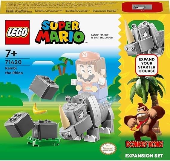 LEGO 71420 Super Mario Rambi the Rhino Expansion Set