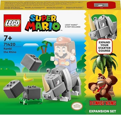 LEGO 71420 Super Mario Rambi the Rhino Expansion Set