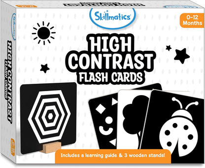 Skillmatics Large Flash Cards for Babies & Infants