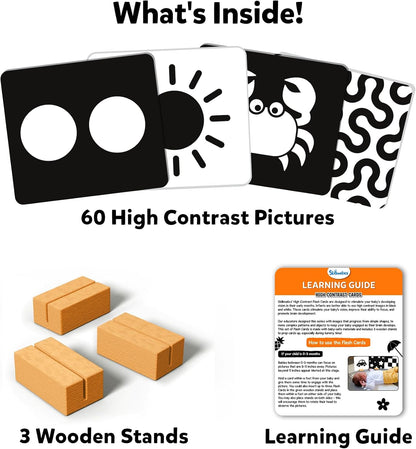 Skillmatics Large Flash Cards for Babies & Infants