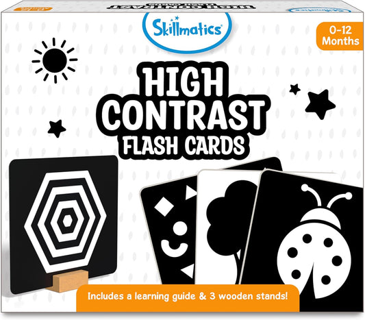 Skillmatics Large Flash Cards for Babies & Infants