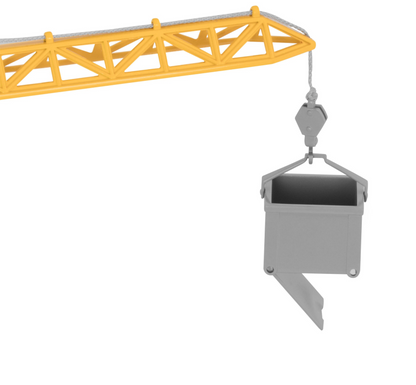 CONSTRUCTION CRANE PLAY SET